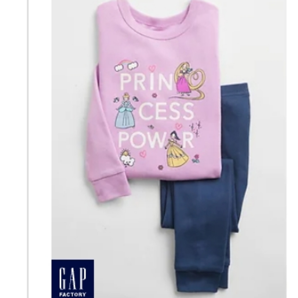 👀50% OFF - NWT‼️ GAP brand Princess Power Pajamas